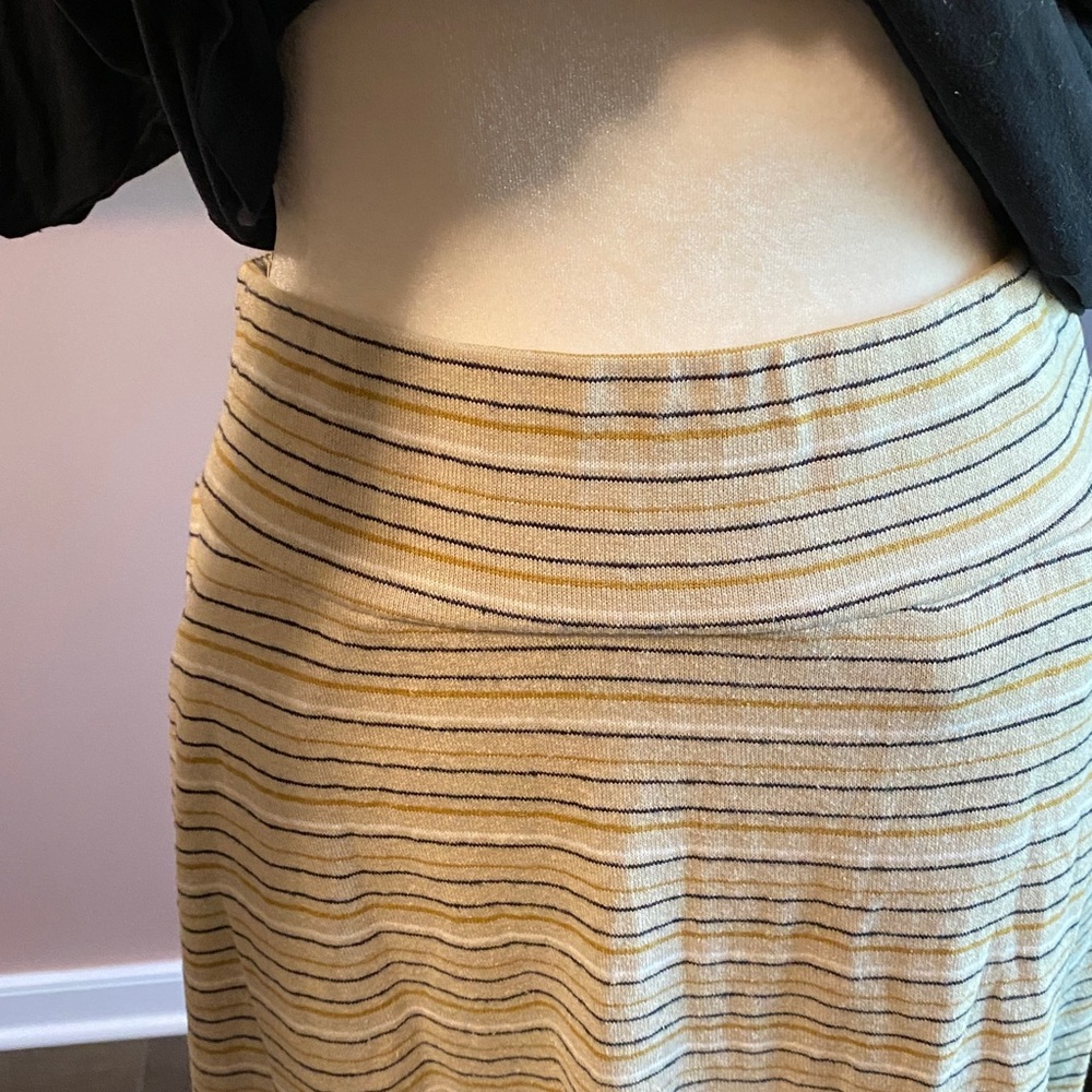 Prana Striped Midi Skirt M NWT - Picture 3 of 7